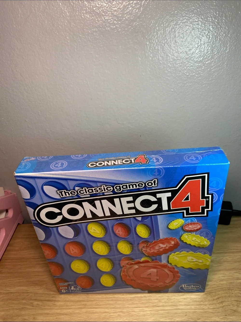 Hasbro CONNECT 4 Classic Game - Red & Yellow